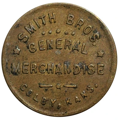 1 Cent - Smith Bros. (Colby, Kansas) ND front