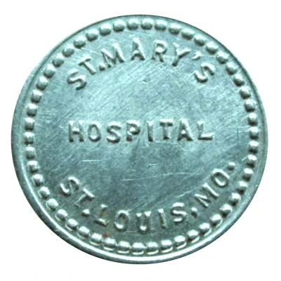1 Cent - St. Mary’s Hospital (St. Louis. Missouri) ND front