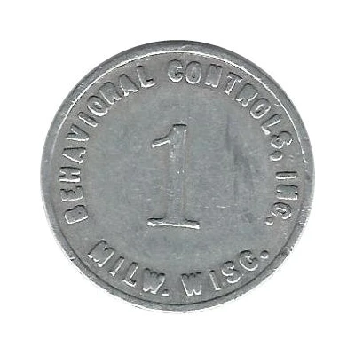 1 Cent (Wisconsin - Behavioral Controls Incorporated) ND front