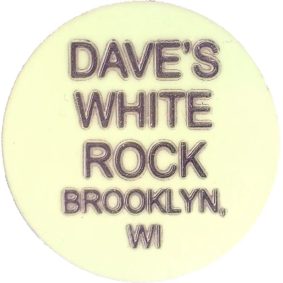 1 Cocktail - Dave's White Rock (Brooklyn, Wisconsin) ND front