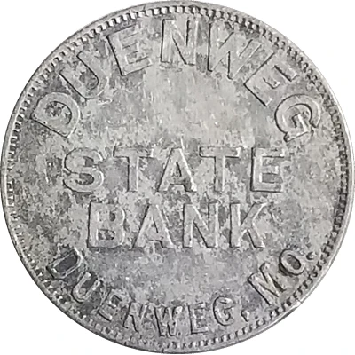 1 Crate - Duenweg State Bank (Duenweg, Missouri) ND front