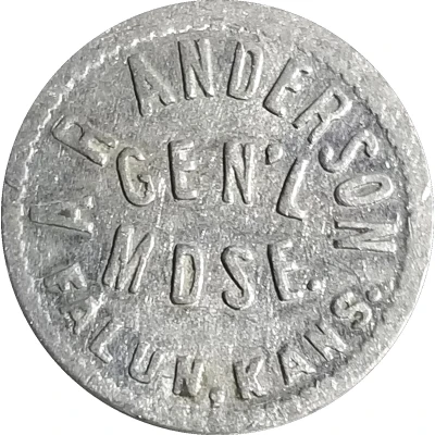 1 Dollar - A R Anderson ND front