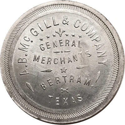 1 Dollar - A.B. McGill and Company ND front