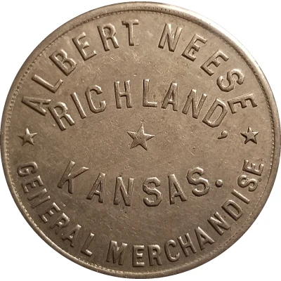 1 Dollar - Albert Neese ND front