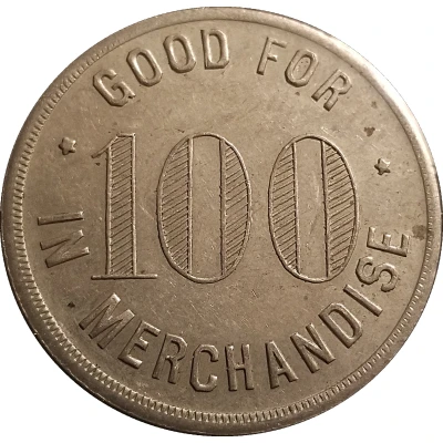 1 Dollar - Albert Neese ND back