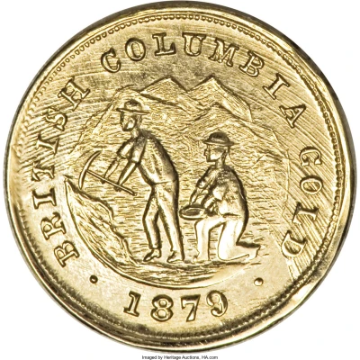 1 Dollar - British Columbia Gold Miners front