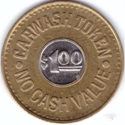 1 Dollar - Brown Bear (Spokane, Washington) ND back
