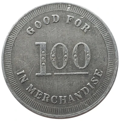 1 Dollar - C. A. Nelson (Assaria, Kansas) ND back