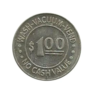 1 Dollar - Captain Clean Car Wash (Cincinnati, Ohio) ND back
