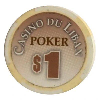 1 Dollar - Casino Du Liban (Poker Chip) ND front