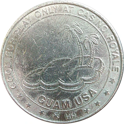 1 Dollar - Casino Royale (Tamuning) ND back