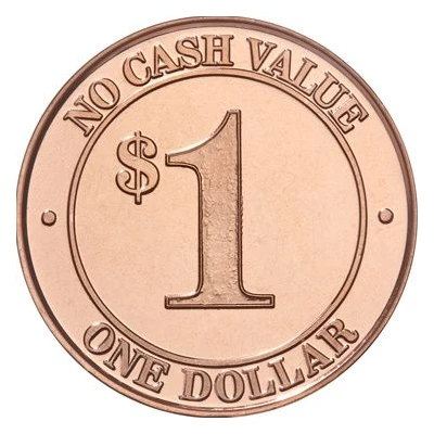 1 Dollar - Cavendish Beach Music Festival ND back