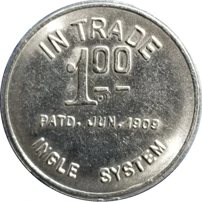 1 Dollar - Chas. S. Harkins ND back