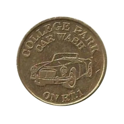 1 Dollar - College Park Car Wash (College Park, Maryland) ND front