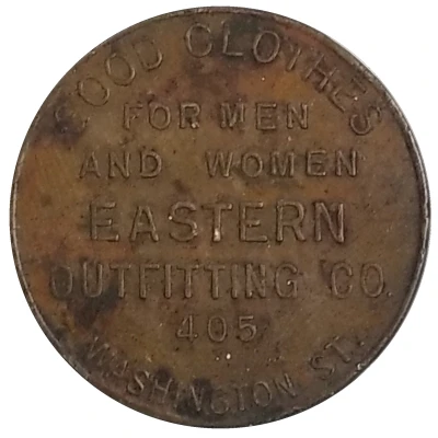 1 Dollar - Eastern Outfitting Co. (Portland, Oregon) ND front