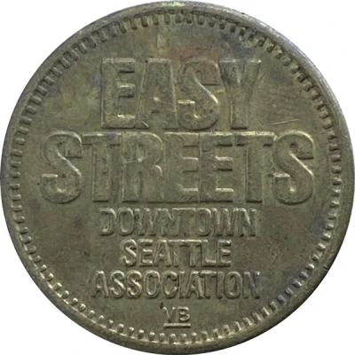 1 Dollar - Easy Streets (Downtown Seattle Association) ND front