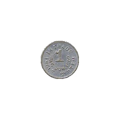 1 Dollar - Ed. E. Smith Ingle System ND back