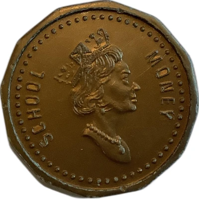 1 Dollar - Elizabeth II (School Money) ND front