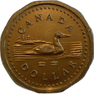 1 Dollar - Elizabeth II (School Money) ND back