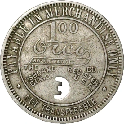 1 Dollar - Elk Horn Coal Corp. Fleming & Wayland, Kentucky ND back