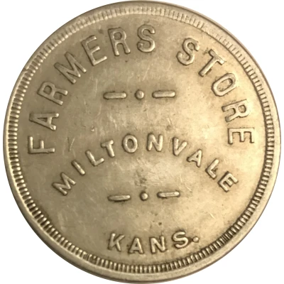 1 Dollar - Farmers Store (Miltonvale, KS) ND front