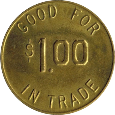 1 Dollar - Flakey Jake’s ND back