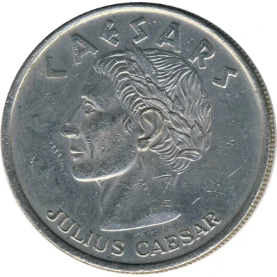 1 Dollar Gaming Token - Ceasars Palace Atlantic City front