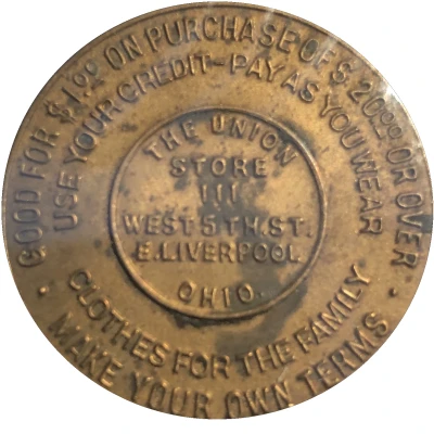 1 Dollar - Good Value Club (The Union Store; East Liverpool, Ohio) ND front