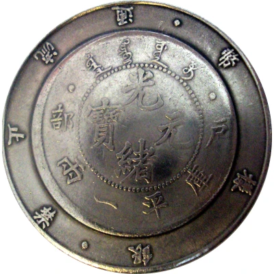 1 Dollar - Guangxu (Pei Yang; Coin Silver Sanvple) ND front