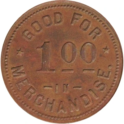 1 Dollar - H. L. Struthers (Grists, North Carolina) ND back