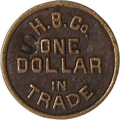 1 Dollar - Hudson Bay Company (British Columbia) ND front