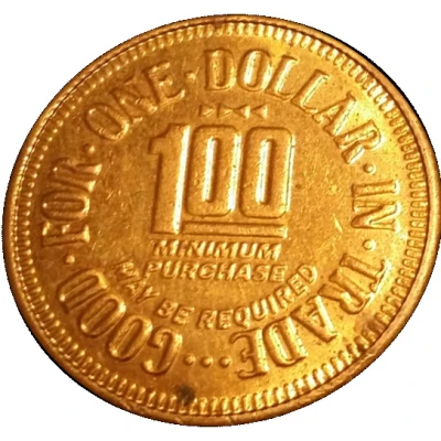 1 Dollar - Jesus Christ ND back