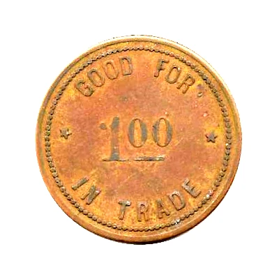 1 Dollar - KPM Co. ND back