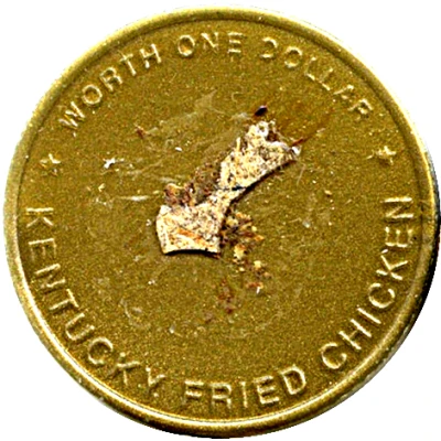 1 Dollar - Kentucky Fried Chicken back