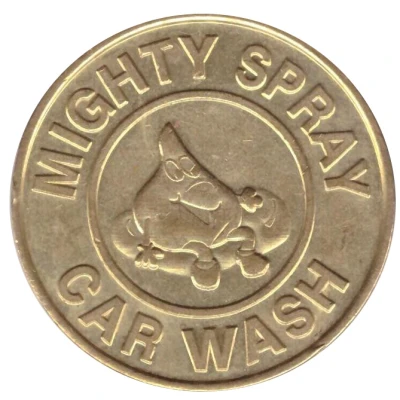 1 Dollar - Mighty Spray Car Wash (Severna Park, Maryland) ND front