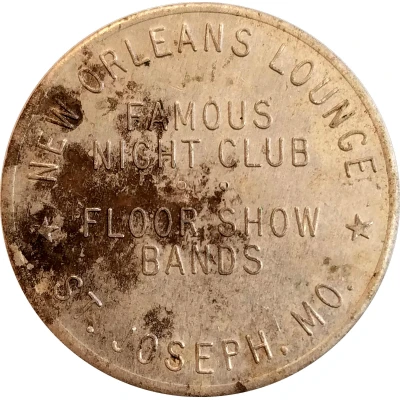 1 Dollar - New Orleans Lounge ND front