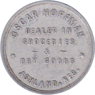 1 Dollar - Oscar Hoffman (Ashland, Nebraska) ND front