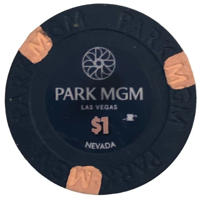 1 Dollar - Park MGM (Las Vegas, Nevada) ND back