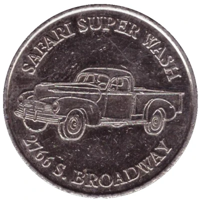 1 Dollar - Safari Super Wash (Englewood, Colorado) ND front