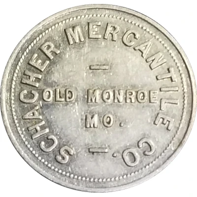 1 Dollar - Schacher Mercantile Co. ND front