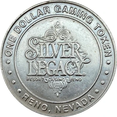 1 Dollar - Silver Legacy Reno, Nevada front
