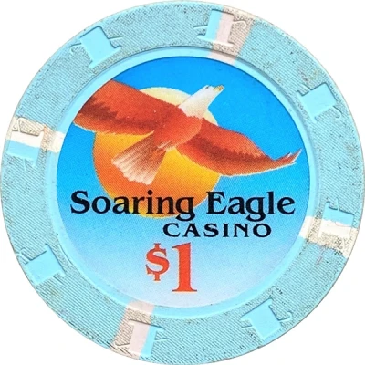 1 Dollar - Soaring Eagle Casino (Mt. Pleasant, Michigan) ND front