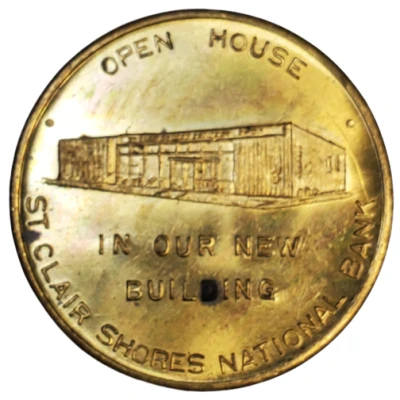1 Dollar - St. Clair Shores National Bank (St. Clair Shores, Michigan) ND front