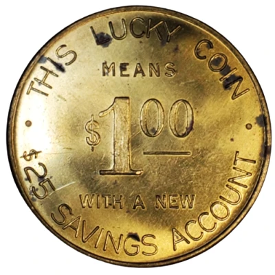 1 Dollar - St. Clair Shores National Bank (St. Clair Shores, Michigan) ND back
