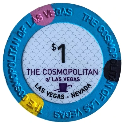 1 Dollar - The Cosmopolitan (Las Vegas, Nevada) ND back