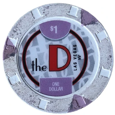 1 Dollar - The D (Las Vegas, Nevada) ND back
