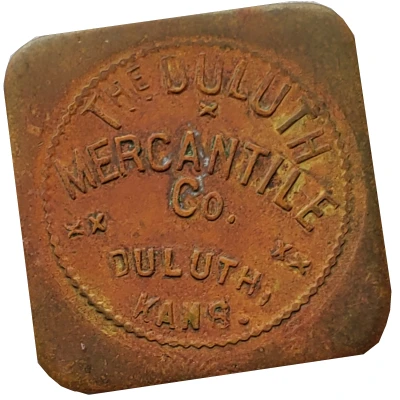 1 Dollar - The Duluth Mercantile Co. (Duluth, Kansas) ND front