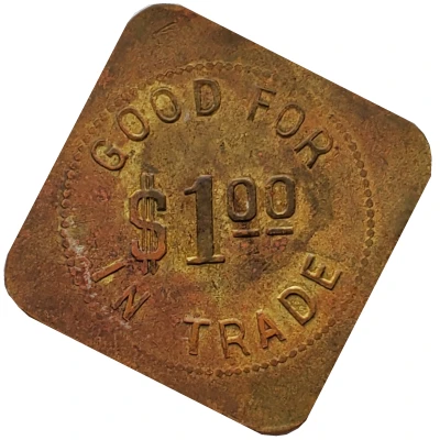 1 Dollar - The Duluth Mercantile Co. (Duluth, Kansas) ND back