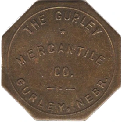 1 Dollar - The Gurley Mercantile Company (Gurley, Nebraska) ND front