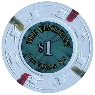 1 Dollar - The Venetian (Las Vegas, Nevada) ND back